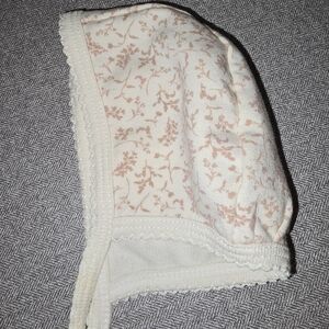 Evy's Tree Cream and Pink Floral Kids Hat